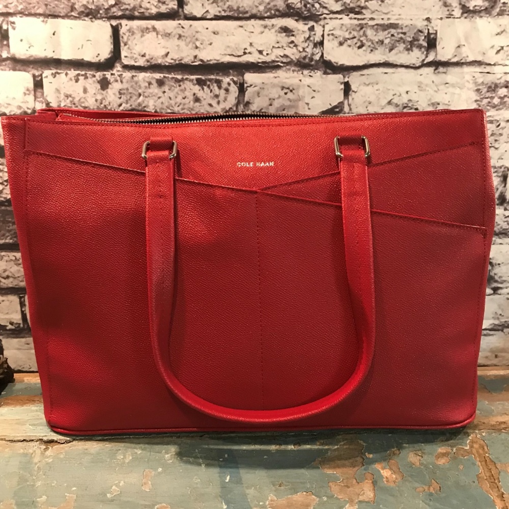 Red Cole Haan Bag new